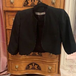 Couture black bolero jacket